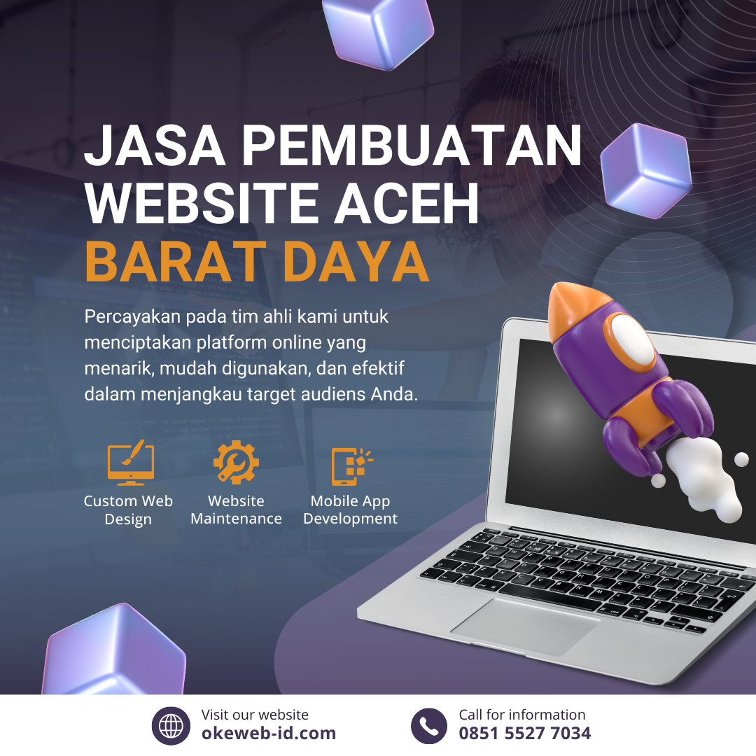 Jasa pembuatan website Aceh Barat Daya