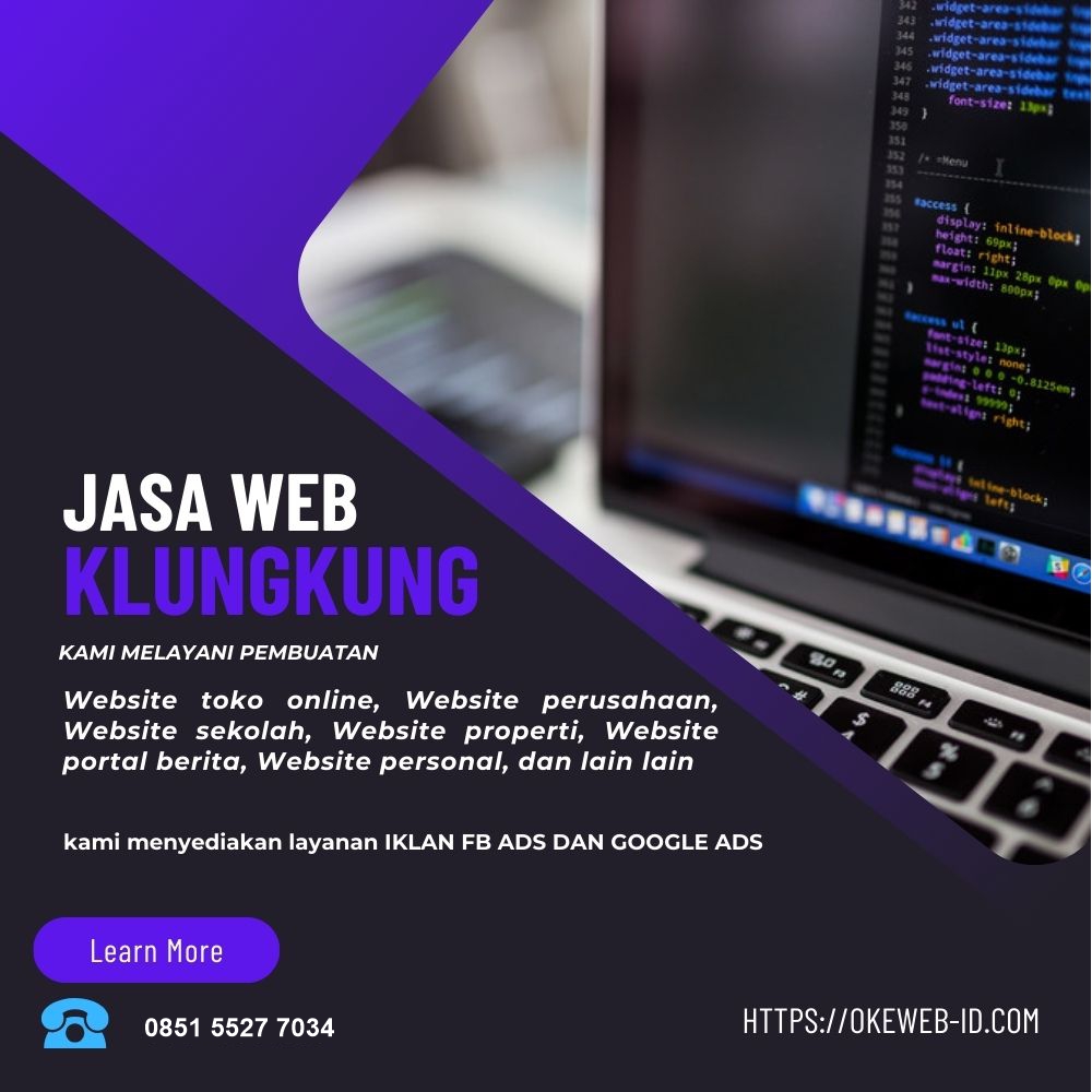 Jasa pembuatan website klungkung