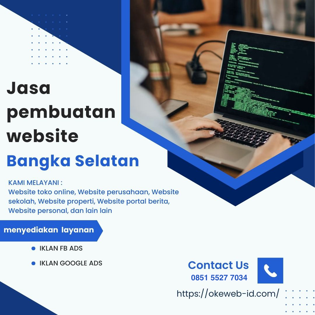 jasa pembuatan website bangka selatan