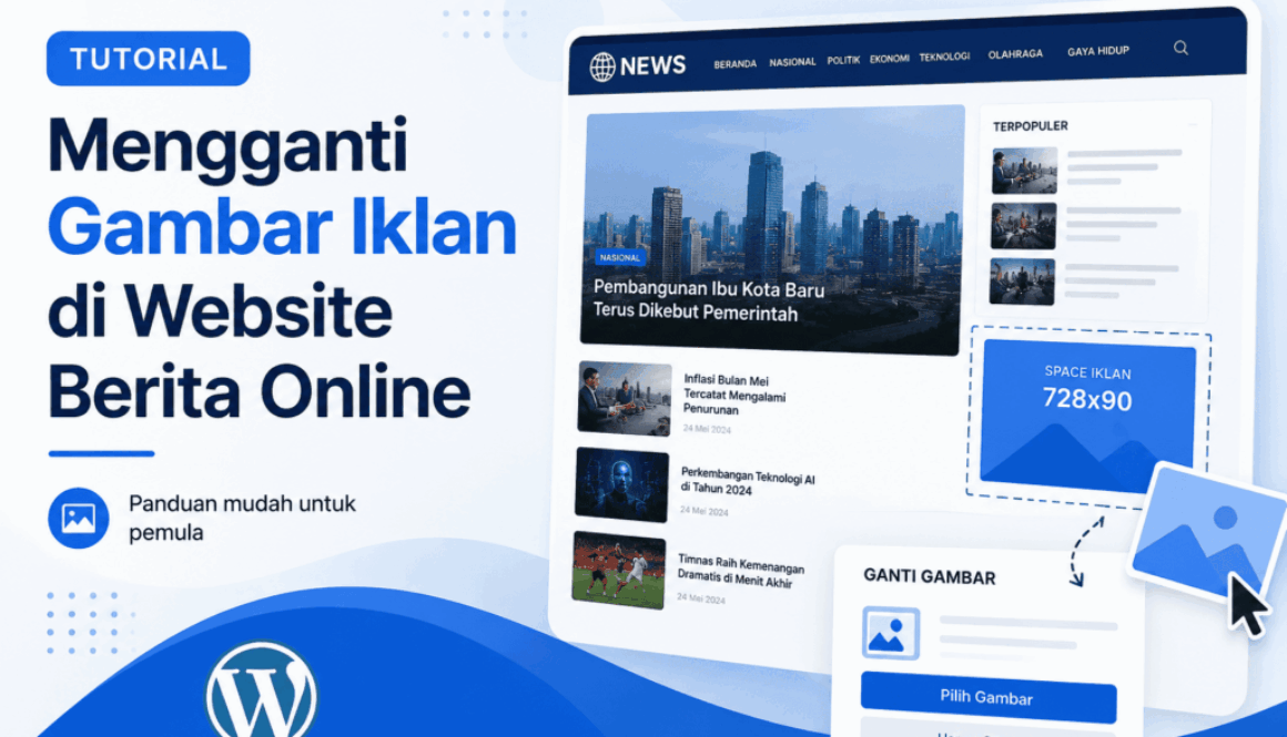 Tutorial Mengganti Gambar Iklan di Website Berita Online