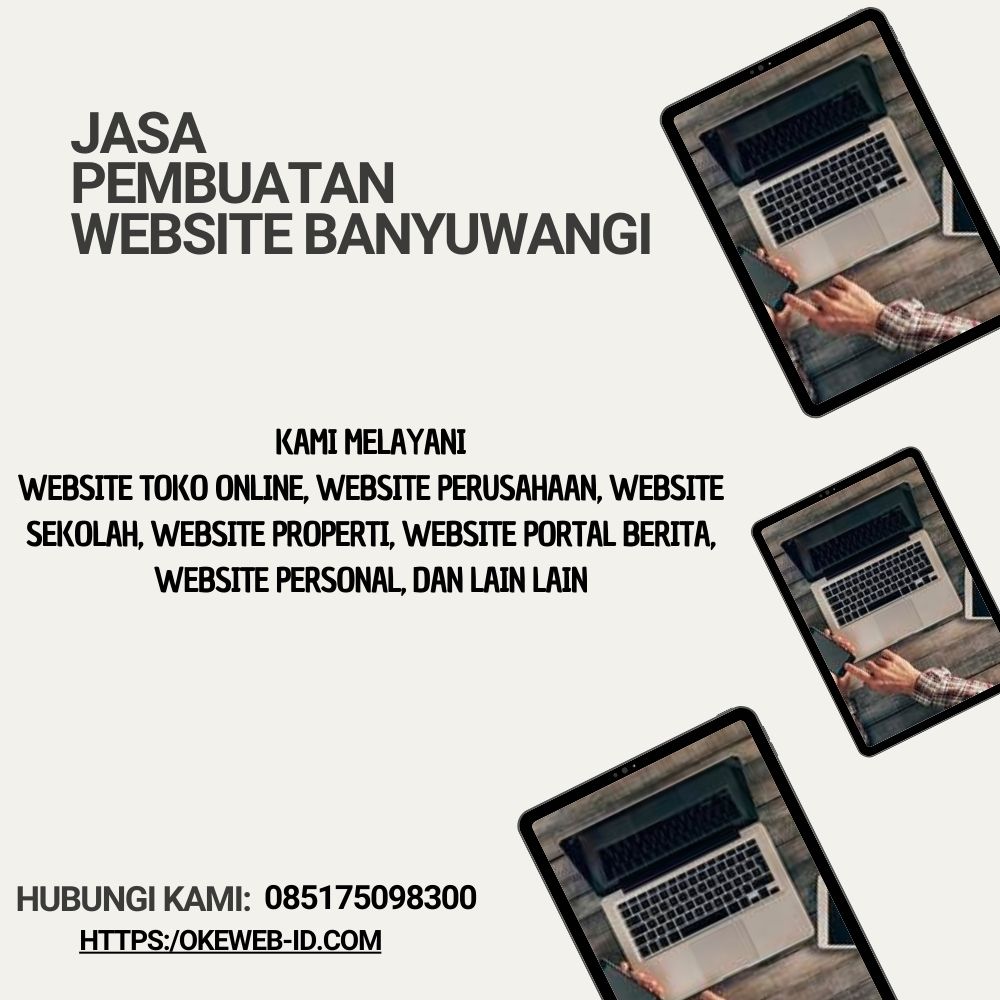 Jasa pembuatan website Banyuwangi