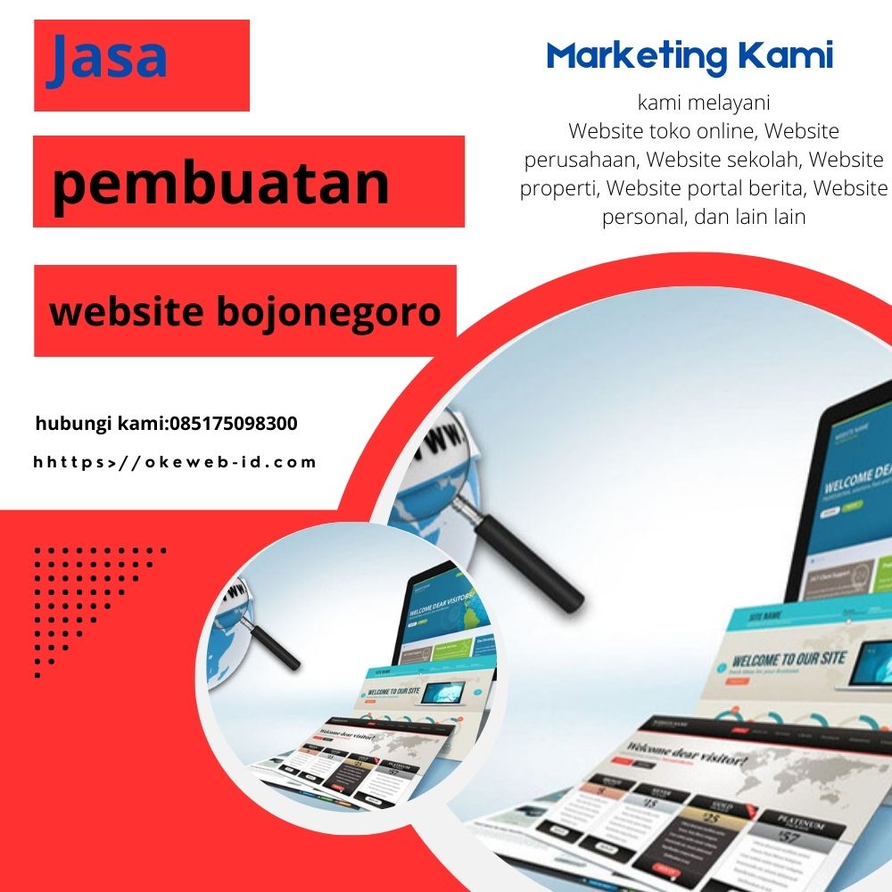 Jasa pembuatan website bojonegoro