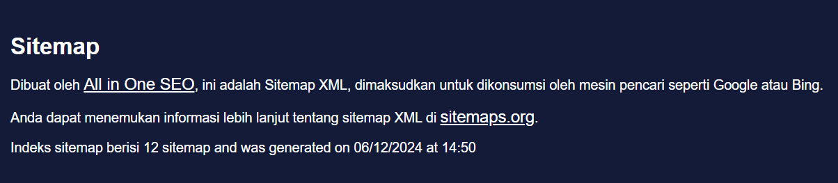 sitemap