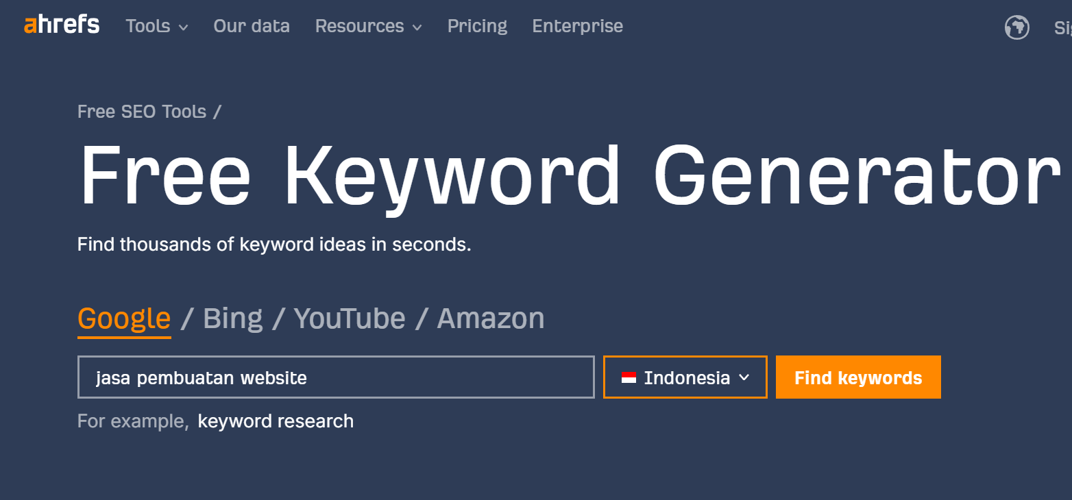 Riset Keyword