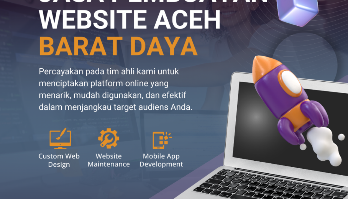 Jasa pembuatan website Aceh Barat Daya