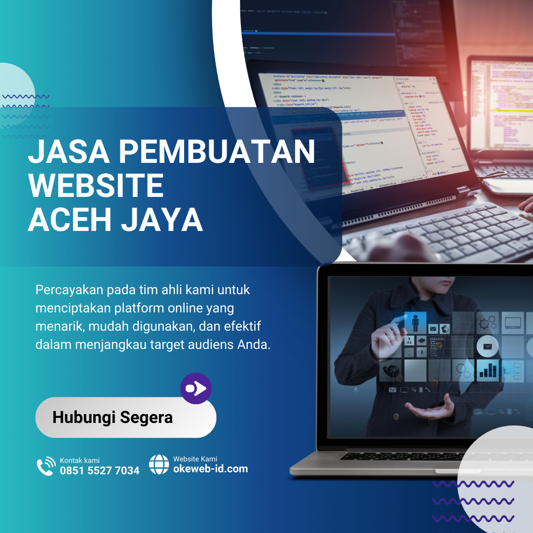 Jasa pembuatan website Aceh Jaya