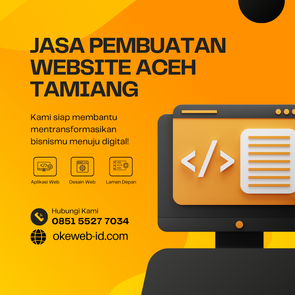 jasa pembuatan website Aceh Tamiang