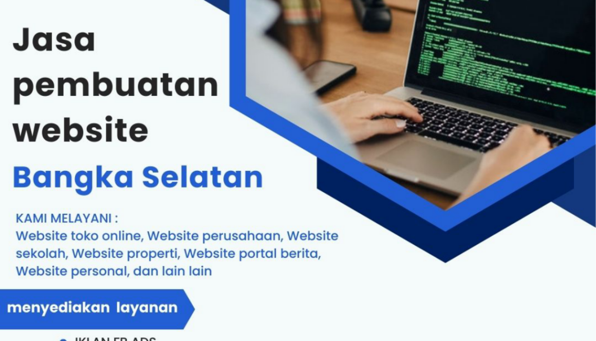 jasa pembuatan website bangka selatan