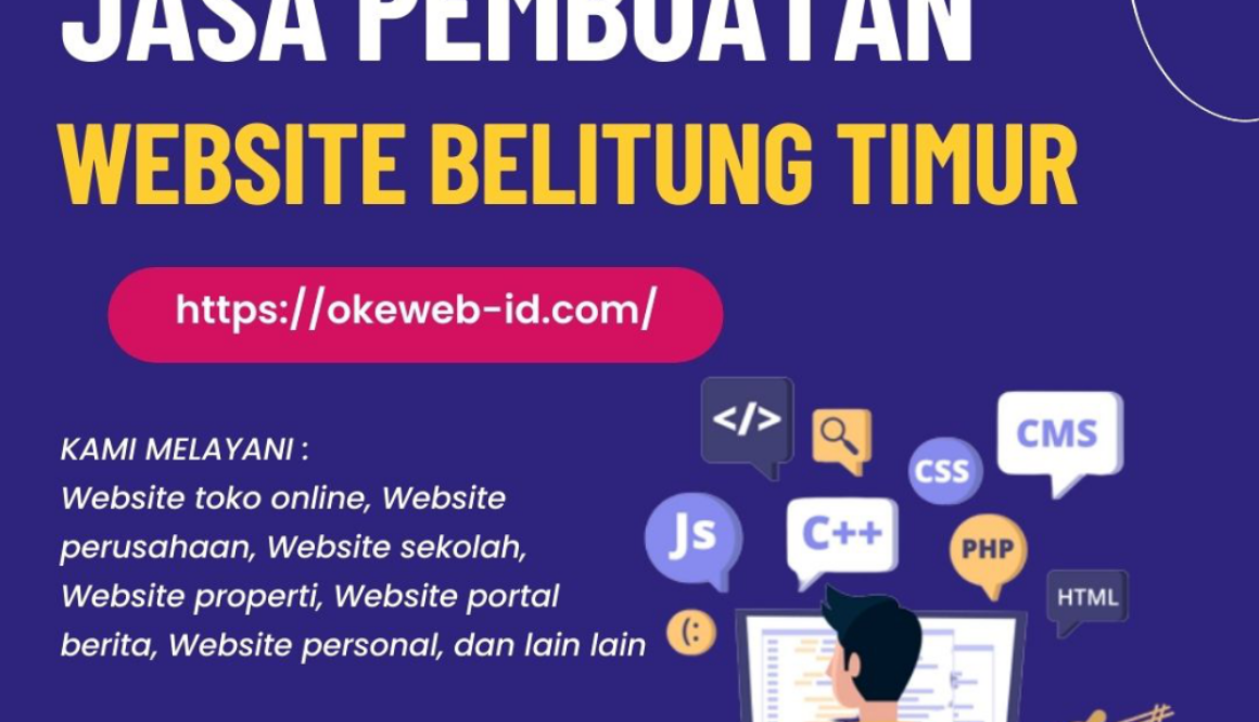 jasa pembuatan website belitung timur