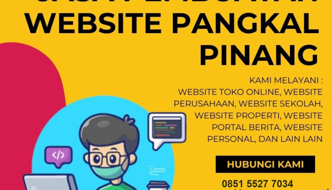 jasa pembuatan website pangkal pinang