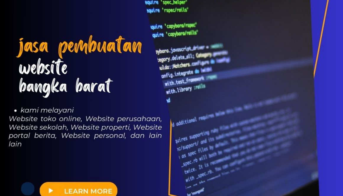 jasa pembuatan website bangka barat