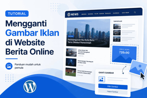 Tutorial Mengganti Gambar Iklan di Website Berita Online